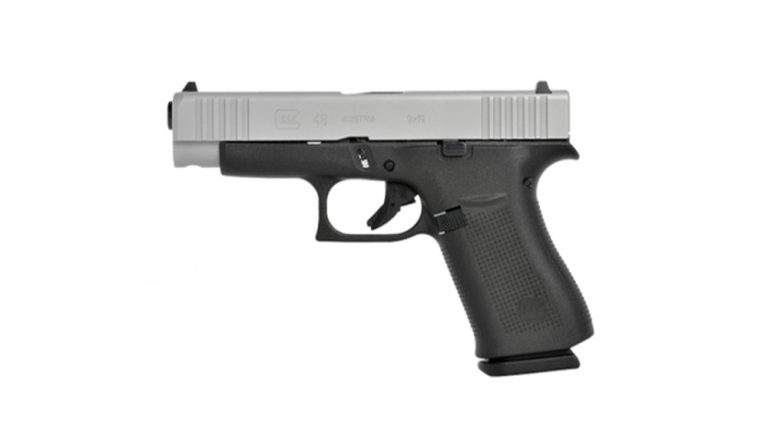 Glock 48 Silver Slide 9mm Spartan Arms