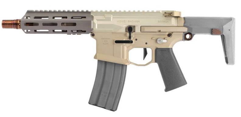 Q Honey Badger 300 Blackout SBR – 7″ – Spartan Arms